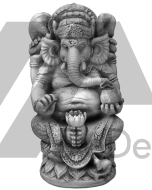 Figury betonowe- rzeźba indyjskiego boga Ganesa