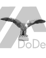 Konkreter Adler - dekorative Figur