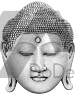 Maske Beton - Buddha