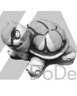 Betonowy żółw - figurka dekoracyjna