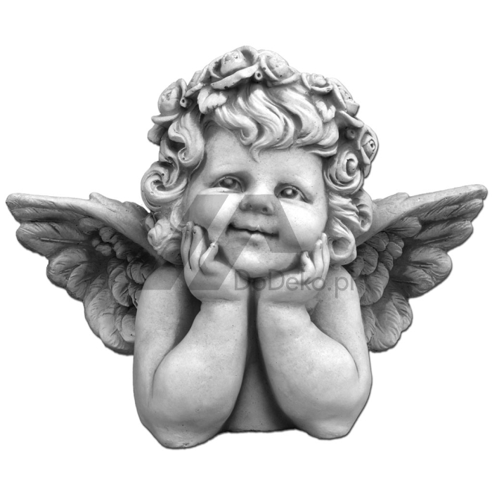 Engel aus Beton - dekorative Figur