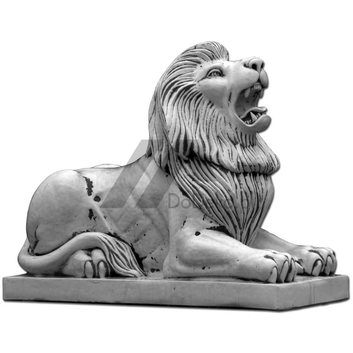 Ein brüllender Löwe - Deko-Figur