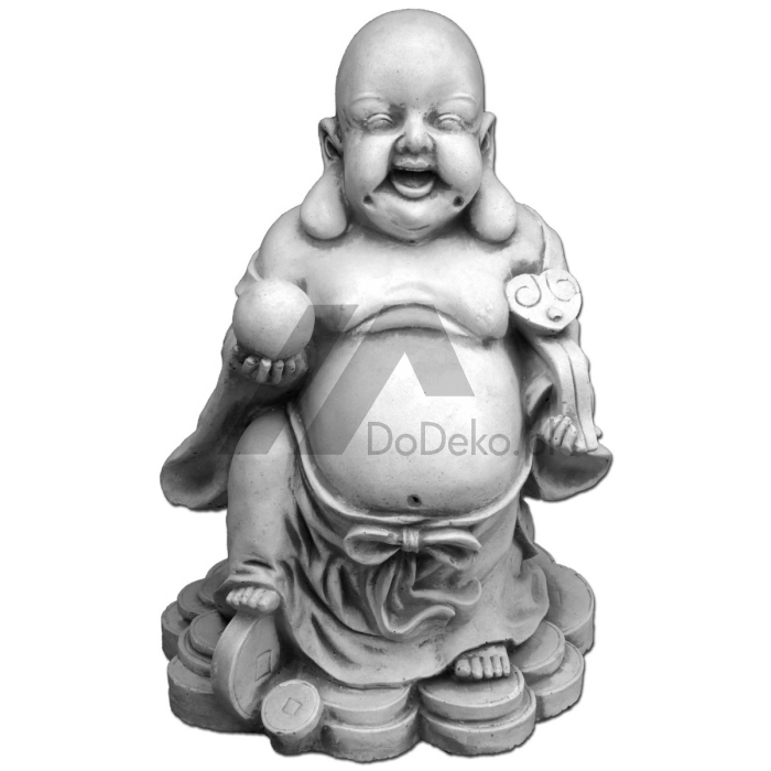 Figurine Beton - Buddha im Garten