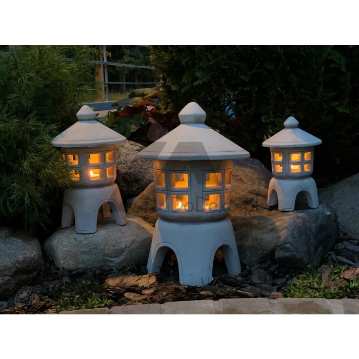 Japanische Pagode -Lampe