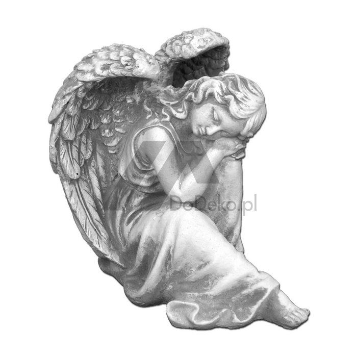 Schlafende Engel mit Flügeln