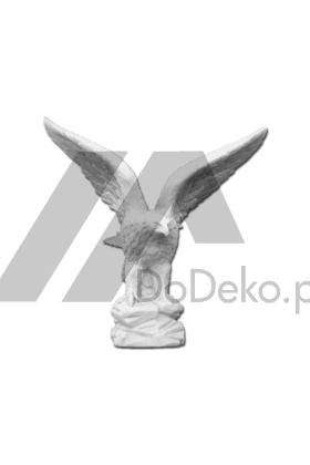 Figura betonowa orzeł z rozpostartymi skrzydłami