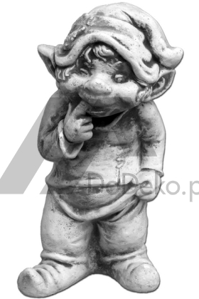 Troll z betonu - figurka dekoracyjna